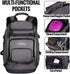Ski Boot Bag Backpack - 65L Waterproof Skiing Snowboarding Travel Luggage, Stores Boots, Skis, Snowboard & Accessories