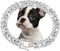 Silver Diamond Cuban Link Dog Collar, 13mm Wide Metal Necklace for Small Medium Large Dogs and Cats (22inch)