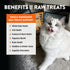 Northwest Naturals Raw Rewards Freeze-Dried Salmon Treats for Dogs and Cats, 2.5 Oz