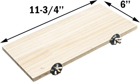 Natural Wood Stand Platform 5‘’x11'' for Hamster, Mice, Chinchilla, Chipmunk, Small Animals Habitat Toy