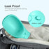 Dog Water Bottle, Leak Proof Portable Pet Water Dispenser for Dogs, Puppy Drinking Feeder for Travel, Teal 12oz