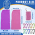 10 Pack 50 Summer Breling Cooling Hoodie Towels for Neck and Face, UPF Sun Protection and Evaporative Cool Technology