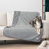 40x60 PetAmi Waterproof Dog & Cat Blanket, Pee Proof for Couch, Reversible, Soft Fleece, Washable, Light Gray