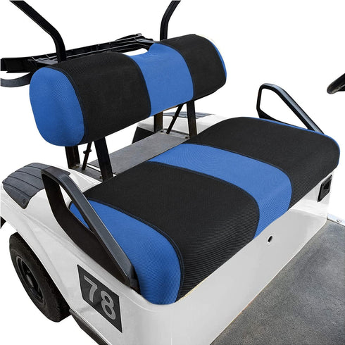 Golf Cart Seat Covers for EZGO TXT RXV, Durable Breathable Material, Dress Up Older Golf Cart
