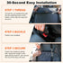 30 lbs, Small Dog Car Seat for Small Dogs Under Memory Foam Pet Car Seat with Joint Relief & Washable Cover, Portable
