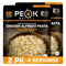 Peak Refuel Chicken Alfredo Pasta 2-Pack | Premium Freeze Dried Camping Food