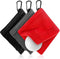 Flutesan Golf Ball Towel 5.5 x 5.5 Inch, Small Pocket Towel with Clip, Portable Golf Cleaner Accessories for Men Women