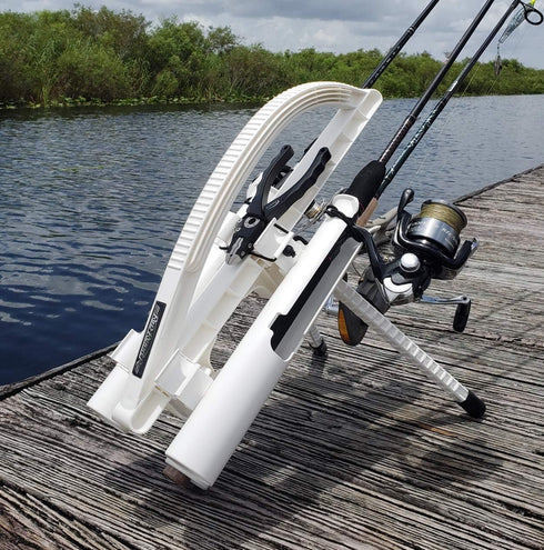 Rod-Runner Bungee Cords - Set of 5 Bungee Straps for Fishing Rod Racks