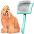 Brodie Dog Brush - Slicker Brush for Shedding and Grooming, Best for Long Haired Dogs and Pets
