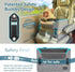PETSFIT Dog Car Seats for Small Dogs Patented Safety Buckles Safety Tether Foldable Travel Dog Booster Car Seat Reduces