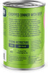 22 oz (Pack 12), A Strong Heart Wet Dog Food, Chopped Dinner with Beef - Cans of Made in The USA with Real Beef