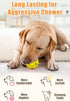 Upgrade Dog Balls for Aggressive Chewers - Indestructible Tennis Balls, Durable Bouncy Fetch Toys, Lightweight Floating