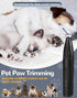 Dog Clippers for Grooming, 2 Speed Low Noise Cordless Trimmer for Small Pets, Rechargeable Hair Clippers (Black)