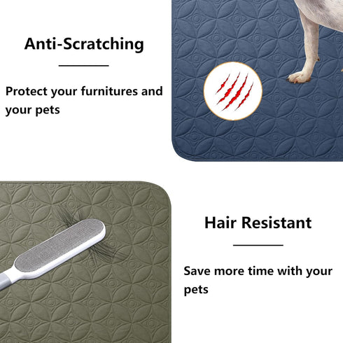 30x30 inches Waterproof Dog Blanket, Small Pet Couch Covers for Sofa, Chair Bed Furniture Protector from Dogs, Washable