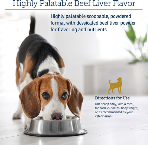 8 oz Rx Vitamins Essentials for Dogs - Daily Vitamins & Minerals - with Blue Spirulina, Kelp Powder, and Milk Thistle