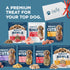 16 Oz Barkleys Bowls, Freeze-Dried Raw Beef Dog Food, Fresh Whole Food Ingredients with Farm-Raised Beef, Grain Free
