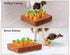 Interactive Squeak Carrot Snuffle Mat for Dogs - Plush Puzzle Toys 2 in 1 for Pet Stress Relief with 12 Carrots