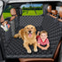 JSTHT Back Seat Extender for Dogs, Hard Bottom Dog Car Seat Cover