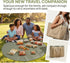 Generic 2-in-1 (30L Imaginovelty Picnic Blanket & Tote Bag - Large Waterproof Outdoor Beach Mat Capacity), Sandproof