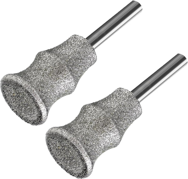 Dog Nail Grinder Bits - 2pcs 1/8" Animal Diamond Rotary Bit for