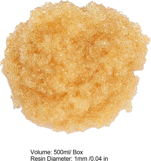 HEEPDD Soft Water Resin, 500ML Aquarium Water Softener Pillow, Ion Exchange Filter, Reusable Fish Soft Water Resin
