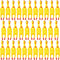 Honoson 32 Pcs 12'' Rubber Chicken Dog Toy - Squeeze Screaming Chicken Toy for Reducing Separation Anxiety (Yellow)