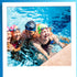 Sporti Silicone Swim Cap for Women and Men, Vibrant Lightweight Non-Slip Swimming Cap
