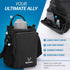 WulfPack Magnetic Gym Bag, Magnetic Bottle Bag, Water Bottle Carrier Holder with Large Phone Pockets, Large Pockets