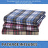 KOOLTAIL Washable Pee Pads for Dogs - Waterproof & Non-Slip Plaid Puppy Potty Training Pads, Reusable Whelping Pads
