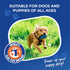 Tug-E-Nuff The Clam | Compact Dog Treat Dispenser Toy - Ideal for Interactive Dog Training, Size 4.5 inches