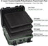 Turokacase 2 9mm Pistol Case for Handguns TSA Approved Hard Shell Gun Case with Triple-Layer DIY Customizable Foam