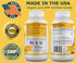 Amazing Omega 3 for Dogs, Fish Oil Supplement for Itchy Skin Relief, 120 Salmon Flavor Chews