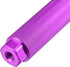 X AUTOHAUX Pair Aluminum Alloy Rear Foot Pegs, Universal Purple Footrests for BMX MTB Bike Fit 3/8 Inch Axles