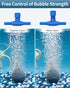 Pawfly Aquarium Air Control Valves for 3/16" ID Airline Tubing, 10 Pack - Single Way Plastic Air Flow Controllers