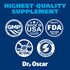 HMR Lignans and Melatonin for Dogs with Cushings, 3in1 Formula with Biotin for Skin and Coat Support