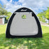 iCool Outdoor Bike Covers Storage Shed Tent, Waterproof Fabric Aluminum Alloy Bracket for 2 Bicycles
