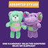 Pet Factory Logical Pet Patchwork Squeaky Plush Dog Toy, Randomly Selected - Bear or Elephant
