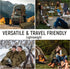 JMR Wool Camping Blanket, Warm Heavy Car Blanket & Camp Quilt, 70% Wool, Olive Green, 62X84