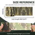WALWAL Camouflage Self-Adhesive Tape, 2" x 14.76 ft Multifunctional Non-Woven Fabric Stealth Tape