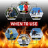 Toe Warmers - Up to 10 Hours of Heat, Ultra Thin, Easy, All Natural, Air Activated Hot Toe Warmers