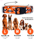 Native Pup Halloween Dog Collar, Spooky Fall Themed Horror Costume Collars for Small, Medium, Large Breeds (Medium,