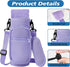 32 40 oz 2 AceTreker Water Bottle Carrier with Strap, Neoprene Water Bottle Sleeve Bag with Pockets Insulated Flask