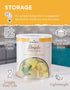 204 Backpacking #10 Package Simple Kitchen Freeze Dried Butter Powder - Servings for Family Meal Prep, Gluten Free