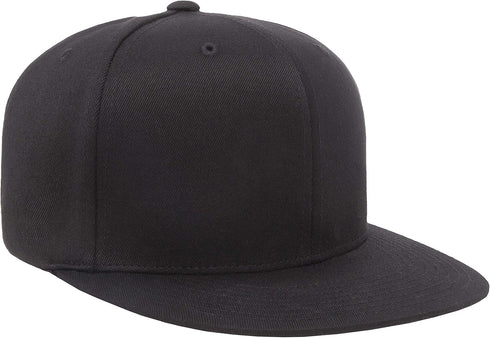 Flexfit Men's On Field Pro Baseball Cap, Black, Small-Medium Size