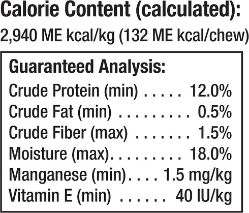 DreamBone Triple Flavor Rolls, 6 Count, Rawhide-Free Chews for Dogs
