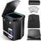 2026 Upgraded XL Portable Toilet for Adults,Tall Camping Toilet with Lid and