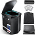 2026 Upgraded XL Portable Toilet for Adults,Tall Camping Toilet with Lid and