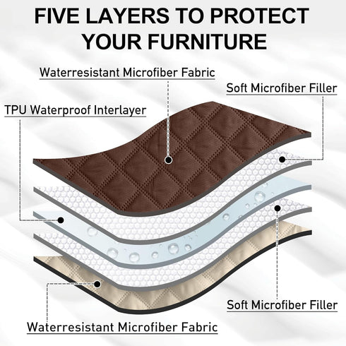 62 82 inch, 1 NICETOWN Dog Bed Cover for Pets Blankets Rug Pads for Couch Protection Waterproof Bed Covers Dog Blanket