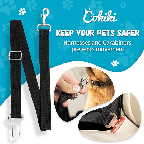 28lbs, Dog Car Seats for Small Dogs,Detachable Foldable Dog Booster Car Seat Under Pet Cat Car Seat Travel Bed