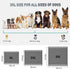 36"x36" Boscute Charcoal Super Absorbency Puppy Pads, Activated Carbon Odor-Control XXXL Leak-Proof Pet Training Pee